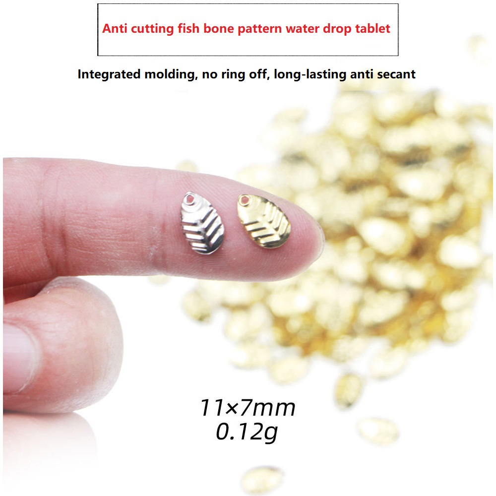 Fishing Lure Spinner - 50 Pz/lotto FAI DA TE Spinner