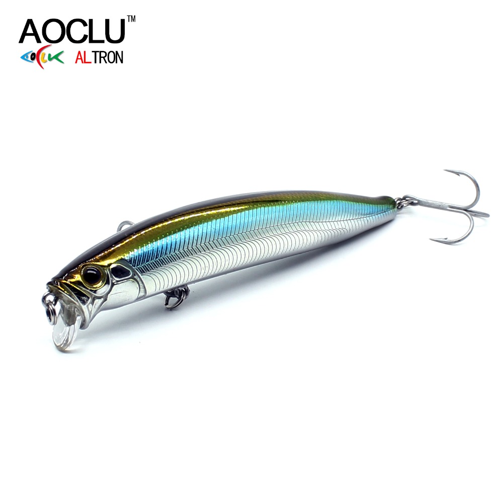 Fishing Lure Topwater - AOCLU Seabass Killer Galleggiante Wobbler 105mm