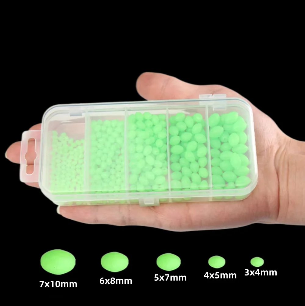 Fishing Lure Soft Plastic - Set da 375 Pezzi di Esche