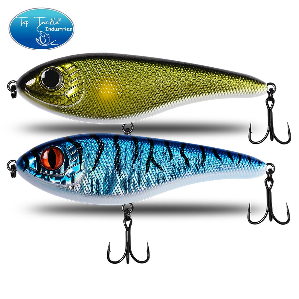 Fishing Lure Jerkbait - CF LUER Jerk Baits Wobblers ad