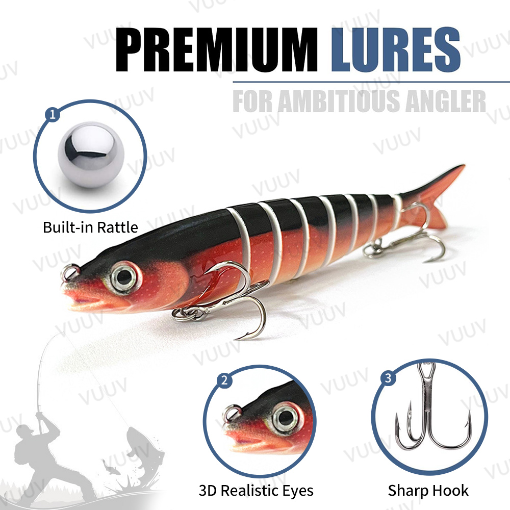 10 esche artificiali multi-art - Fishing Lure Swimbait recensione e prezzo