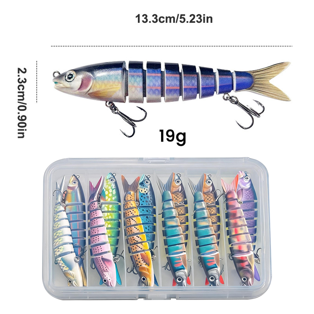 10 esche artificiali multi-art - Fishing Lure Swimbait recensione e prezzo