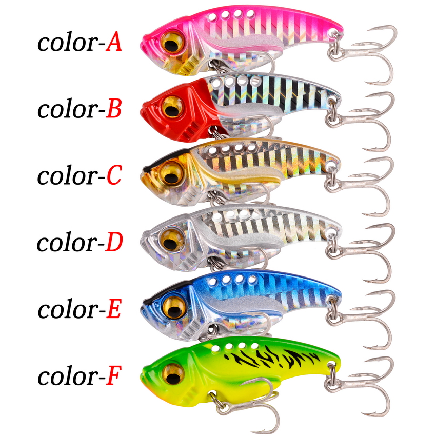 6 pz/lotto 7/10/15/20G metallo - Fishing Lure Blade Bait recensione e prezzo