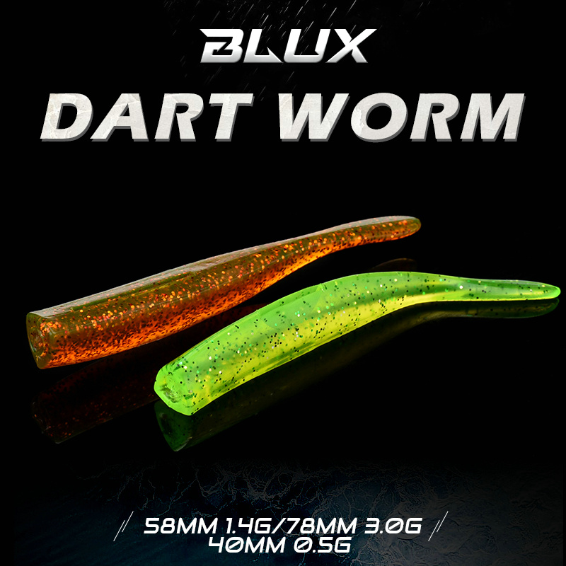 BLUX Nuovo Dardo Verme Esca Mo - Fishing Lure Soft Plastic recensione e prezzo