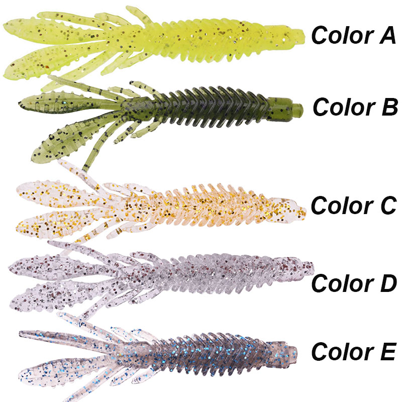 WESTBASS 5PCS Esche Larve Morb - Fishing Lure Soft Plastic recensione e prezzo