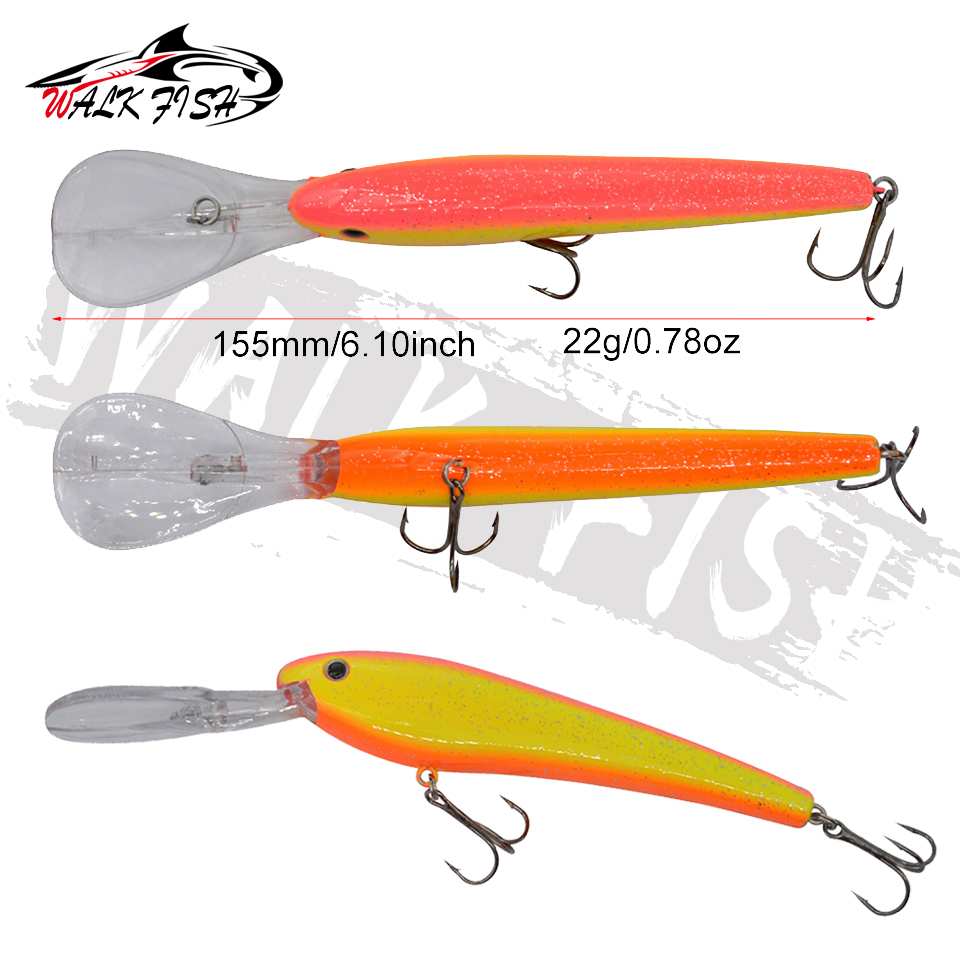 WALK FISH 1 pz Minnow Fishing  - Fishing Lure Swimbait recensione e prezzo