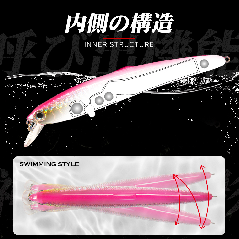 Hunthouse Saruna Minnow Jerkba - Fishing Lure Topwater recensione e prezzo